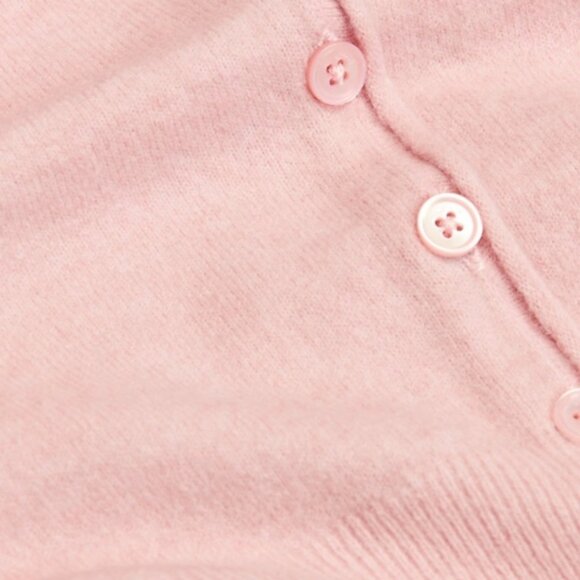 WILFRED Santorini Cardigan Sweater Cashmere Wool Dawn Pink M Medium Aritzia - Picture 7 of 16